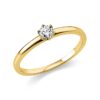 Material: gelbgold – Ring Solitaire