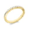 Material: gelbgold – Ring Memoire voll