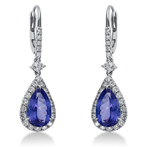 Ohrschmuck Farbstein Fashion