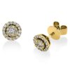 Material: gelbgold – Ohrstecker Illusion Classic