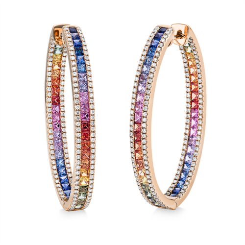 Creolen Rainbow & Multicolor