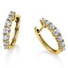 Material: gelbgold – Creolen Modern Woman