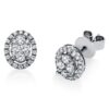 Material: platin – Ohrstecker Illusion Classic