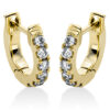 Material: gelbgold – Creolen Modern Woman