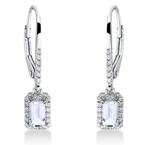 Ohrschmuck Farbstein Fashion
