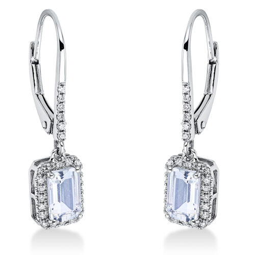 Ohrschmuck Farbstein Fashion