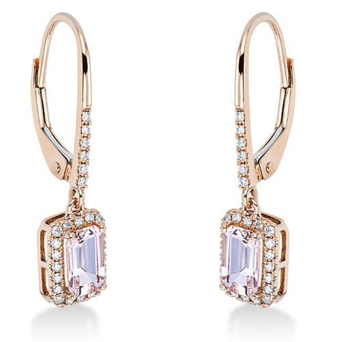 Ohrschmuck Farbstein Fashion