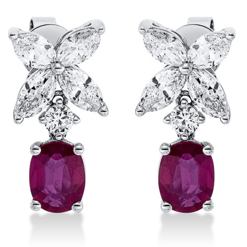 Ohrschmuck Farbstein Classic