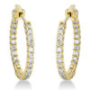 Material: gelbgold – Creolen Modern Woman