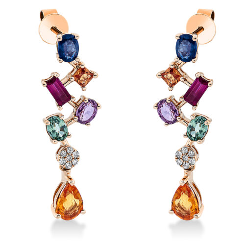 Ohrschmuck Farbstein Classic