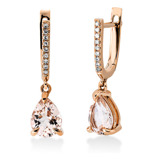 Ohrschmuck Farbstein Fashion