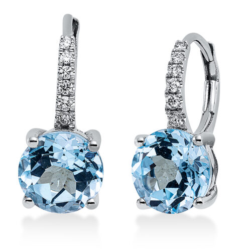 Ohrschmuck Farbstein Fashion