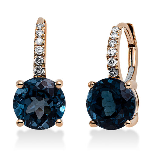 Ohrschmuck Farbstein Fashion