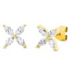 Material: gelbgold – Ohrstecker Modern Woman
