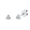 Material: weissgold – Ohrstecker Modern Woman