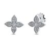 Material: weissgold – Ohrstecker Modern Woman
