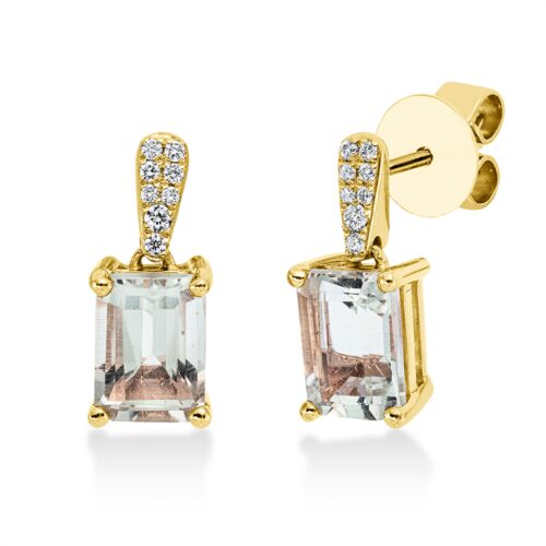 Ohrschmuck Farbstein Fashion