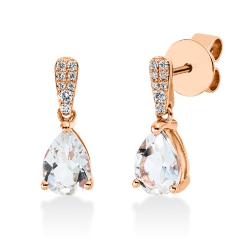 Ohrschmuck Farbstein Fashion