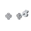 Material: weissgold – Ohrstecker Modern Woman