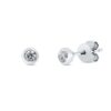 Material: weissgold – Ohrstecker Solitaire