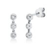 Material: weissgold – Ohrstecker Modern Woman