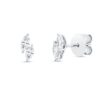 Material: weissgold – Ohrstecker Modern Woman
