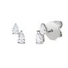 Material: weissgold – Ohrstecker Modern Woman