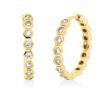 Material: gelbgold – Creolen Modern Woman
