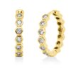 Material: gelbgold – Creolen Modern Woman