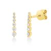 Material: gelbgold – Ohrstecker Modern Woman