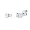 Material: weissgold – Ohrstecker Modern Woman