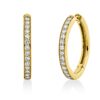 Material: gelbgold – Creolen Modern Woman