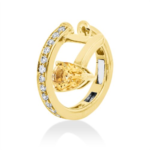 Ohrschmuck Farbstein Fashion