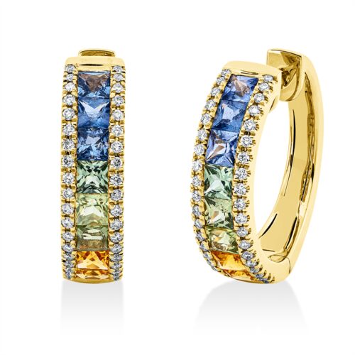 Creolen Rainbow & Multicolor