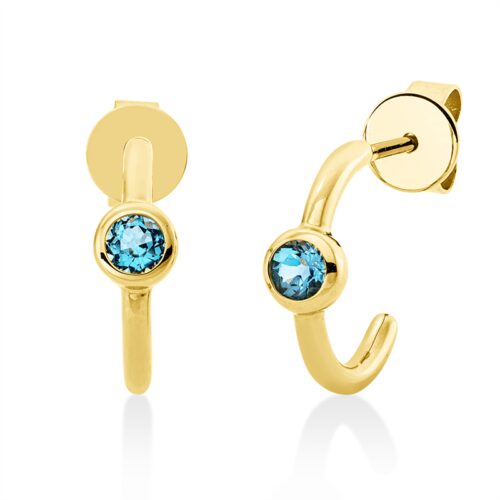 Ohrschmuck Farbstein Fashion