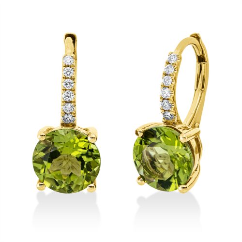 Ohrschmuck Farbstein Fashion