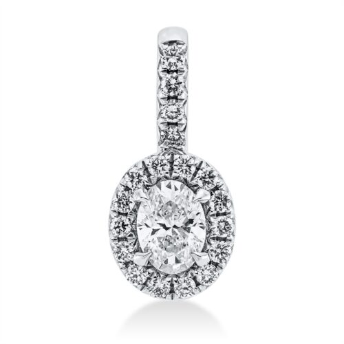 Anhänger Solitaire mit Besatz