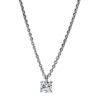 Material: weissgold – Collier Solitaire