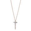 Material: rotgold – Collier Kreuz