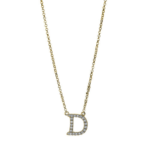 Collier Buchstabe