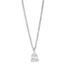 Material: weissgold – Collier Solitaire