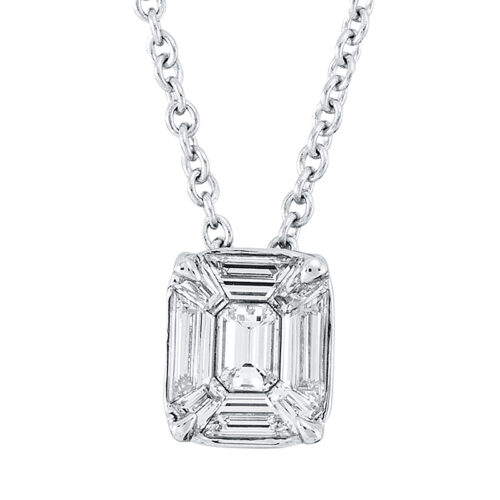 Collier Baguette Illusion