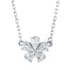 Material: weissgold – Collier Modern Woman