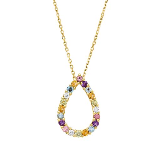 Collier Farbstein Fashion