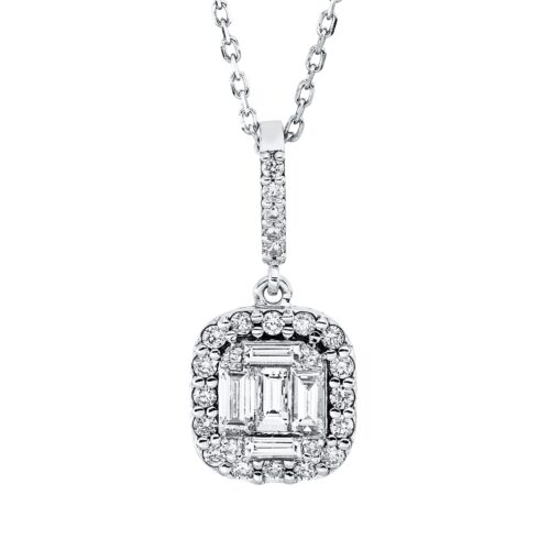 Collier Baguette Illusion