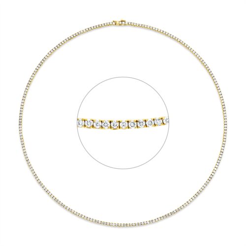 Collier Tennisarmband