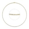 Material: gelbgold – Collier Tennisarmband