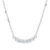 Material: weissgold – Collier Modern Woman