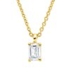 Material: gelbgold – Collier Solitaire