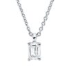 Material: weissgold – Collier Solitaire